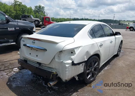 2013 Nissan Maxima 3.5 Sv from USA, damaged, VIN 1N4AA5AP4DC813443